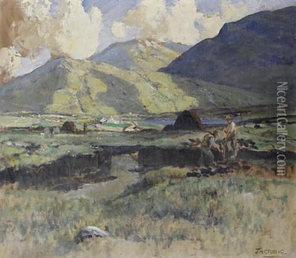 The Mayo Hills Oil Painting - James Humbert Craig