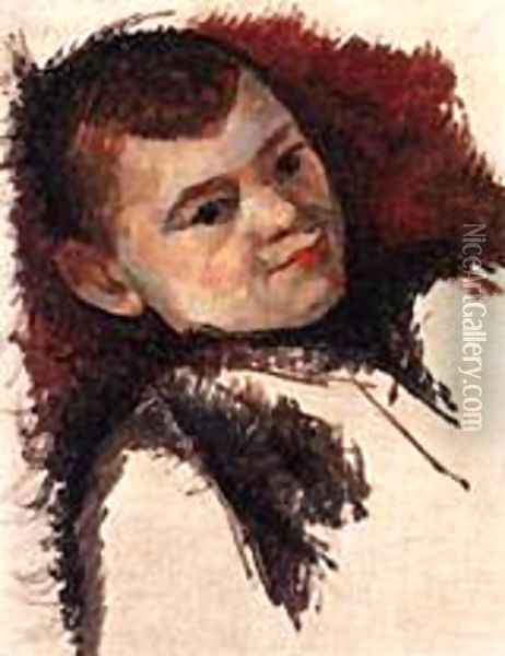Portrait of Paul Cezanne the Artist's Son 1885 Oil Painting - Paul Cezanne