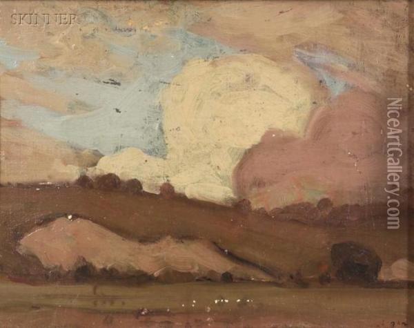 Cloud Views Oil Painting - Robert Henry Logan