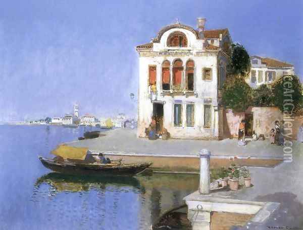 Torcello Oil Painting - Herrer Cesar
