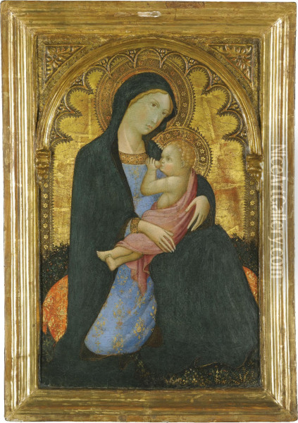 The Madonna Of Humility Oil Painting - Andrea Di Bartolo