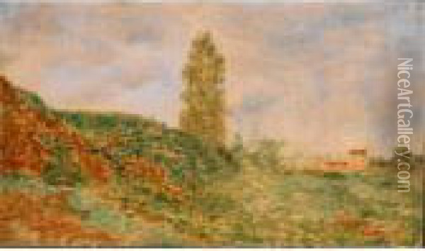 Paesaggio Oil Painting - Guiseppe Signorini