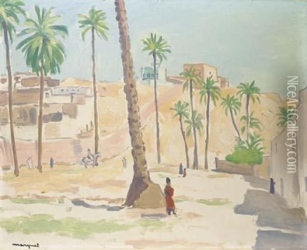 La Place Oil Painting - Albert Marquet