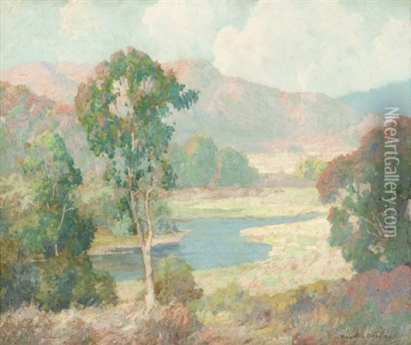 The Lake Oil Painting - Maurice Braun