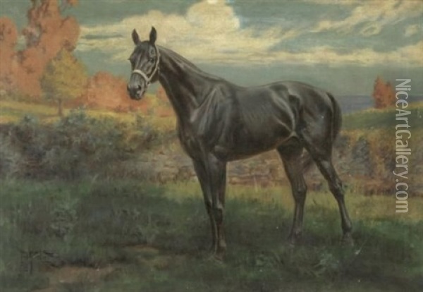 The Sirdar, Saratoga Oil Painting - Edward Herbert Miner
