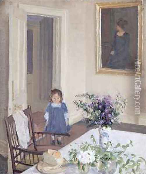 Interior 2 Oil Painting - Harold Gilman