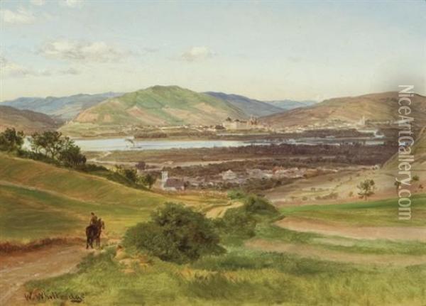 A View In Mexico Oil Painting - Thomas Worthington Whittredge