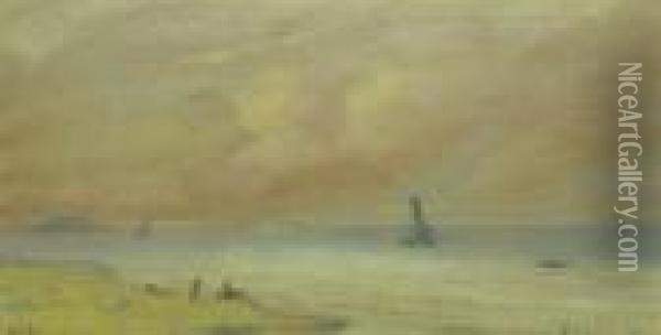 Coastal Scene Oil Painting - Louis Michel Eilshemius