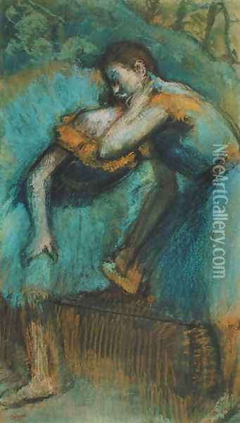 Two Dancers 2 Oil Painting - Edgar Degas