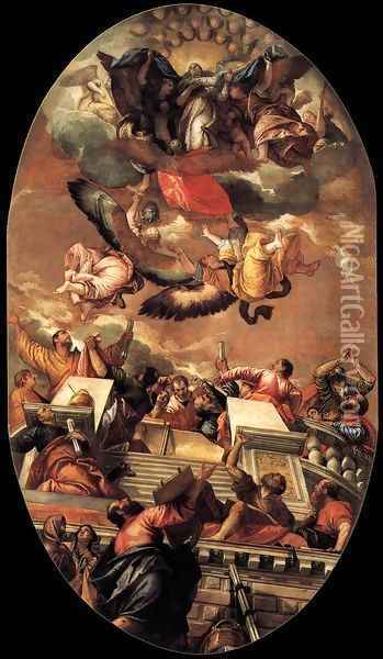 Assumption 2 Oil Painting - Paolo Veronese (Caliari)