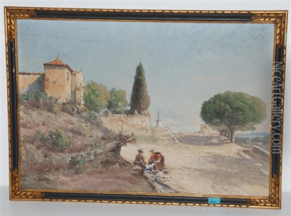 In Der Provence Oil Painting - Louis Gaidan