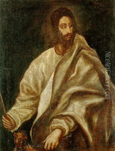 Saint Bartholomew Oil Painting -  El Greco