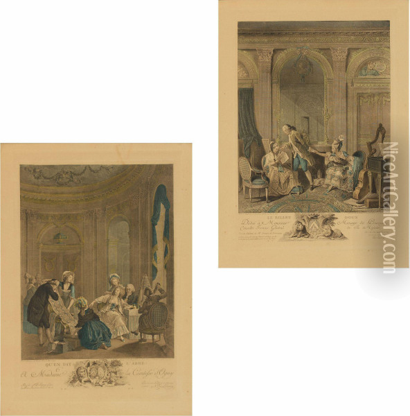Le Billet Doux Oil Painting - Jean-Baptiste-Simeon Chardin