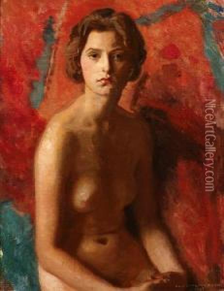 Rhoda Oil Painting - Harrington Mann