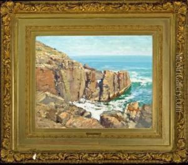 Ogunquit Oil Painting - Frank Alfred Bicknell
