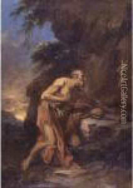 Saint Jerome In The Wilderness Oil Painting - Sebastiano Ricci