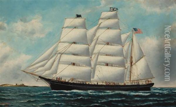 G. Sothard Hulbert Oil Painting - Samuel Finley Morse Badger