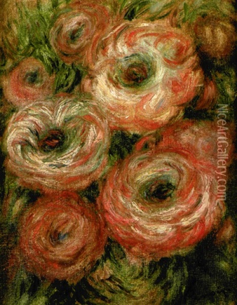 Pins A Varengeville Oil Painting - Claude Monet