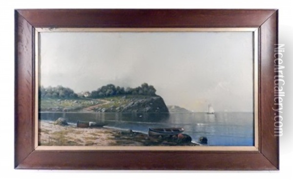 Quiet Shoreline Oil Painting - Karl Eugene Felix