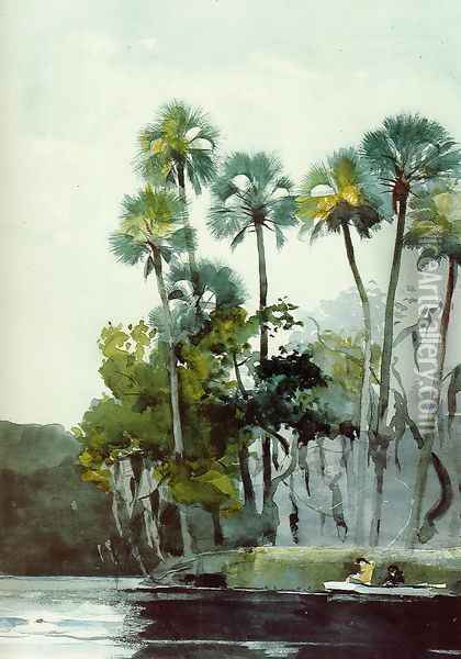 Homosassa River Oil Painting - Winslow Homer