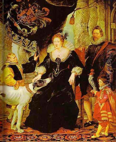 Portrait of Alathea Howard, Countess of Arundel, nee Talbo Oil Painting - Peter Paul Rubens