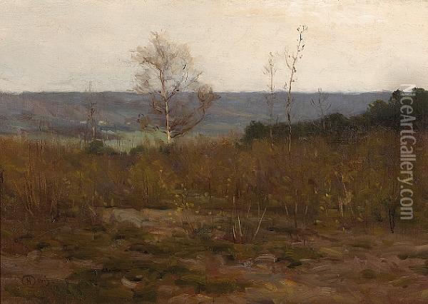 Connecticut River Valley Oil Painting - Charles Harold Davis