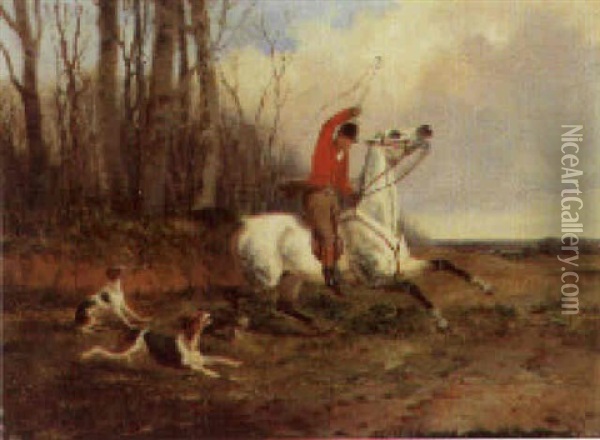Hunting Scenes Oil Painting - John Dalby