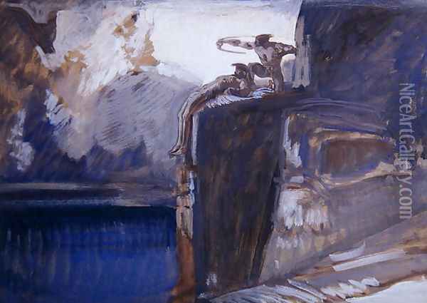 The Release of Prometheus 2 Oil Painting - Rudolf Jettmar