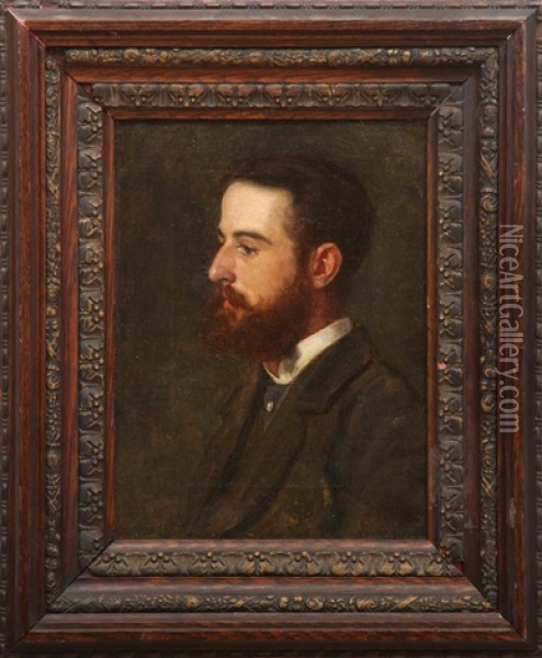 Portrait Of A Man Oil Painting - Thomas Eakins