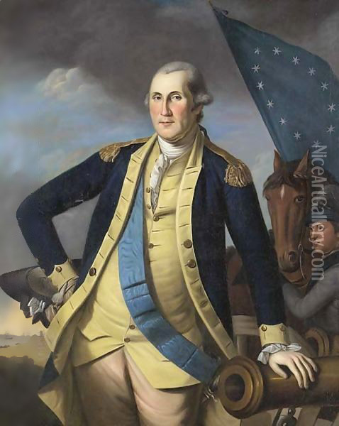 Washington After the Battle of Princeton, New Jersey Oil Painting - Charles Willson Peale