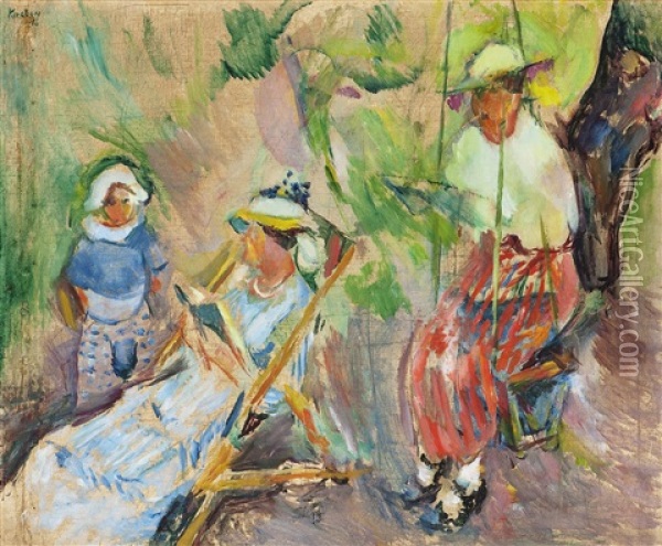 From Gilleleje Oil Painting - Ludvig Peter Karsten