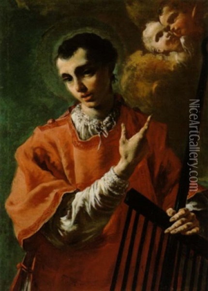 San Lorenzo Oil Painting - Francesco Capella