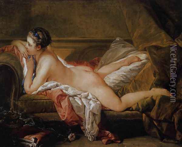 Blond Odalisque (L'Odalisque Blonde) 1752 Oil Painting - Francois Boucher