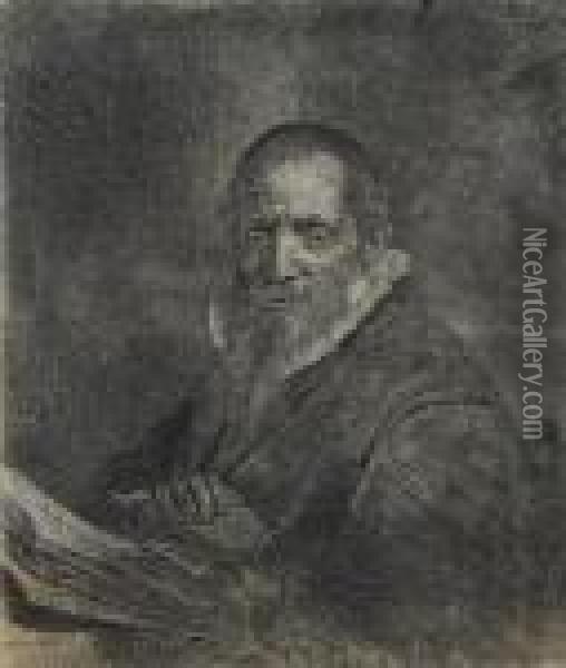 Jan Cornelis Sylvius Oil Painting - Rembrandt Van Rijn