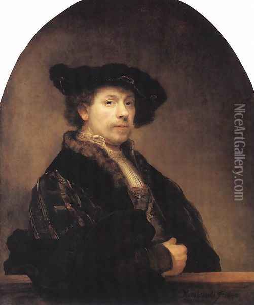 Self-portrait V Oil Painting - Harmenszoon van Rijn Rembrandt