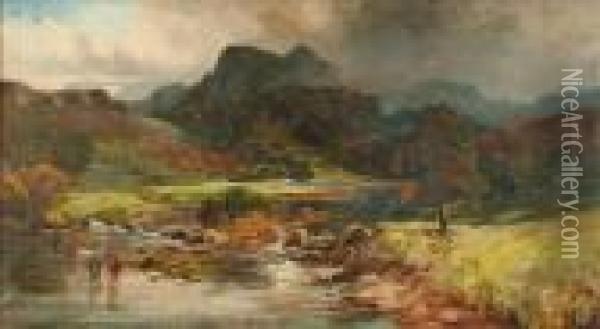 Moel Seaton Oil Painting - Clarence Roe
