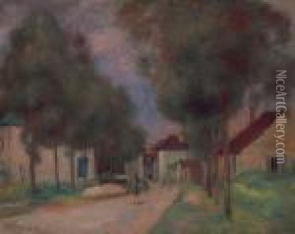 Paysage Oil Painting - Pierre Auguste Renoir