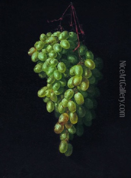 Hanging Grapes Oil Painting - Charles Harry Eaton