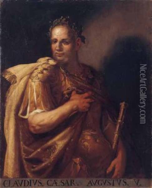 L'imperatore Claudio Oil Painting - Pietro Francesco Guala