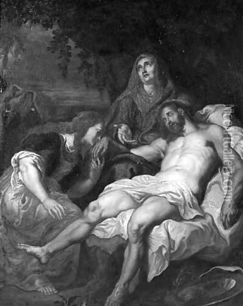 The Lamentation 2 Oil Painting - Sir Anthony Van Dyck