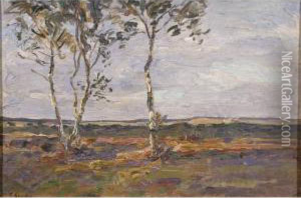 Paysage Oil Painting - Erwin Starker
