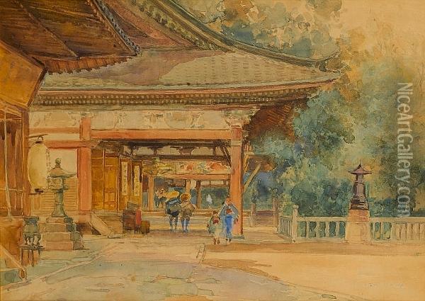 Early 20th Century Oil Painting - Ishikawa Kin'Ichiro