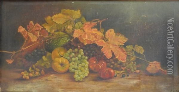Still-life Oil Painting - Alfred Alfredovich Girv