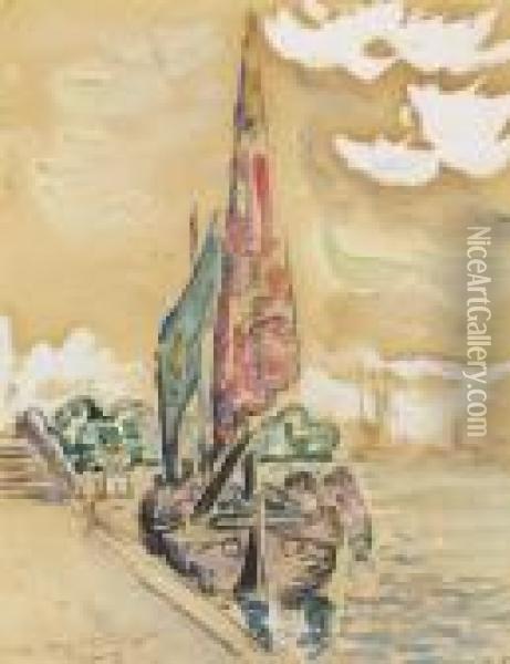 Venise Oil Painting - Paul Signac