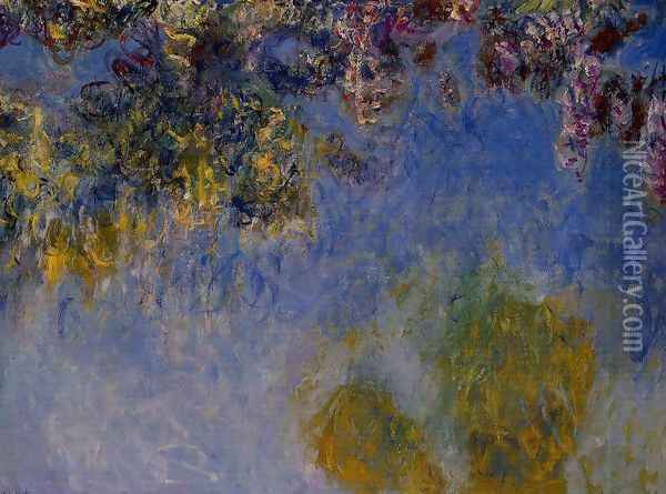 Wisteria Oil Painting - Claude Oscar Monet
