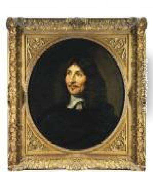 Portrait Dit De Jean Baptiste Colbert Oil Painting - Philippe de Champaigne