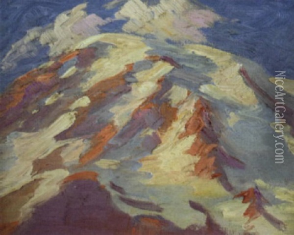 Long Island Sand Dune Oil Painting - Edward Henry Potthast