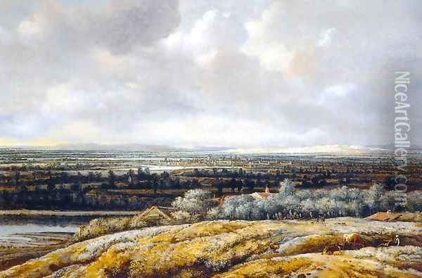 Panoramic View Oil Painting - Philips Koninck