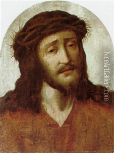 Christus Mit Dornenkrone Oil Painting - Aelbrecht Bouts