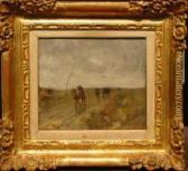 Return From Battle Oil Painting - Jean-Baptiste-Camille Corot